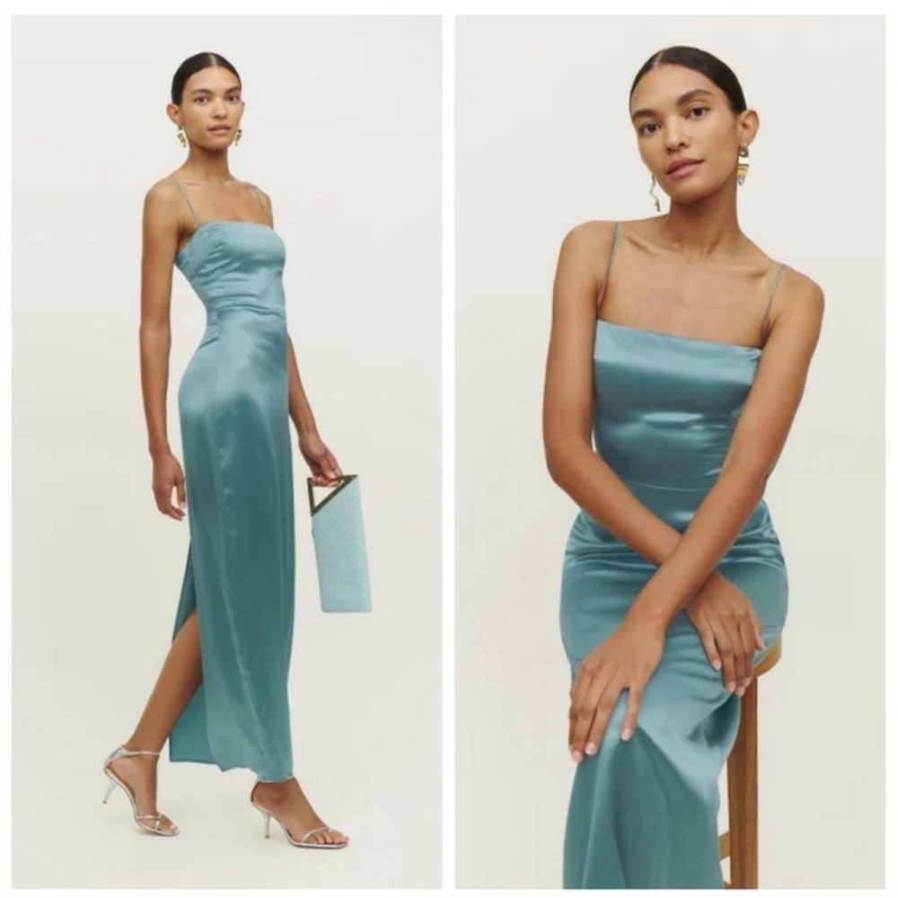 Reformation Frankie Silk Dress - Never worn NWT